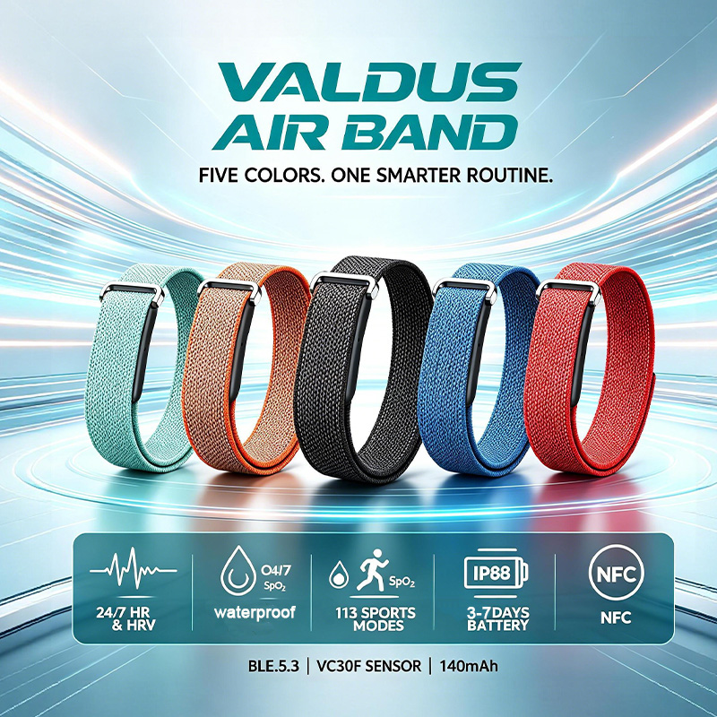 Android Smartwatch Accessories - VALDUS Air Band Smart Bracelet Man