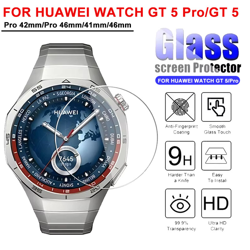 Huawei Smartwatch Accessories - Gehard Glas Voor Huawei Horloge GT