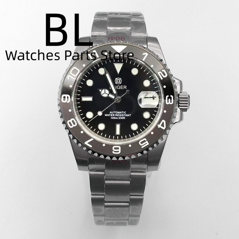 BLIGER 40 mm herenhorloge NH35 - Ceramic Link Bracelet recensie en prijs
