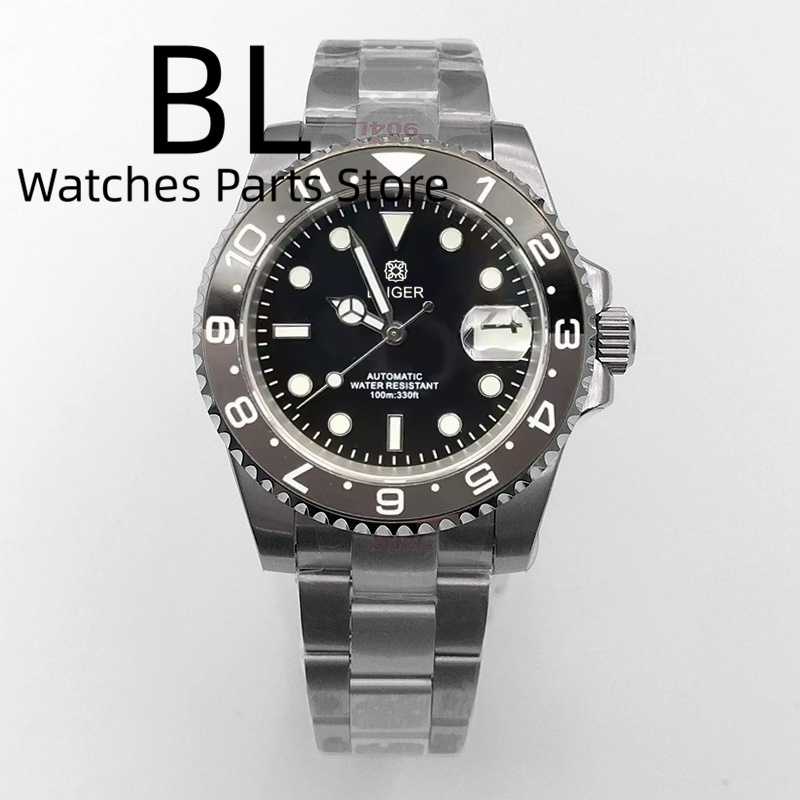 BLIGER 40 mm herenhorloge NH35 - Ceramic Link Bracelet recensie en prijs
