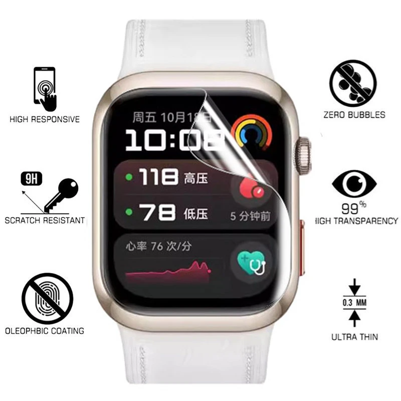 TPU Hydrogelfilm voor Huawei W - Huawei Smartwatch Accessories recensie en prijs