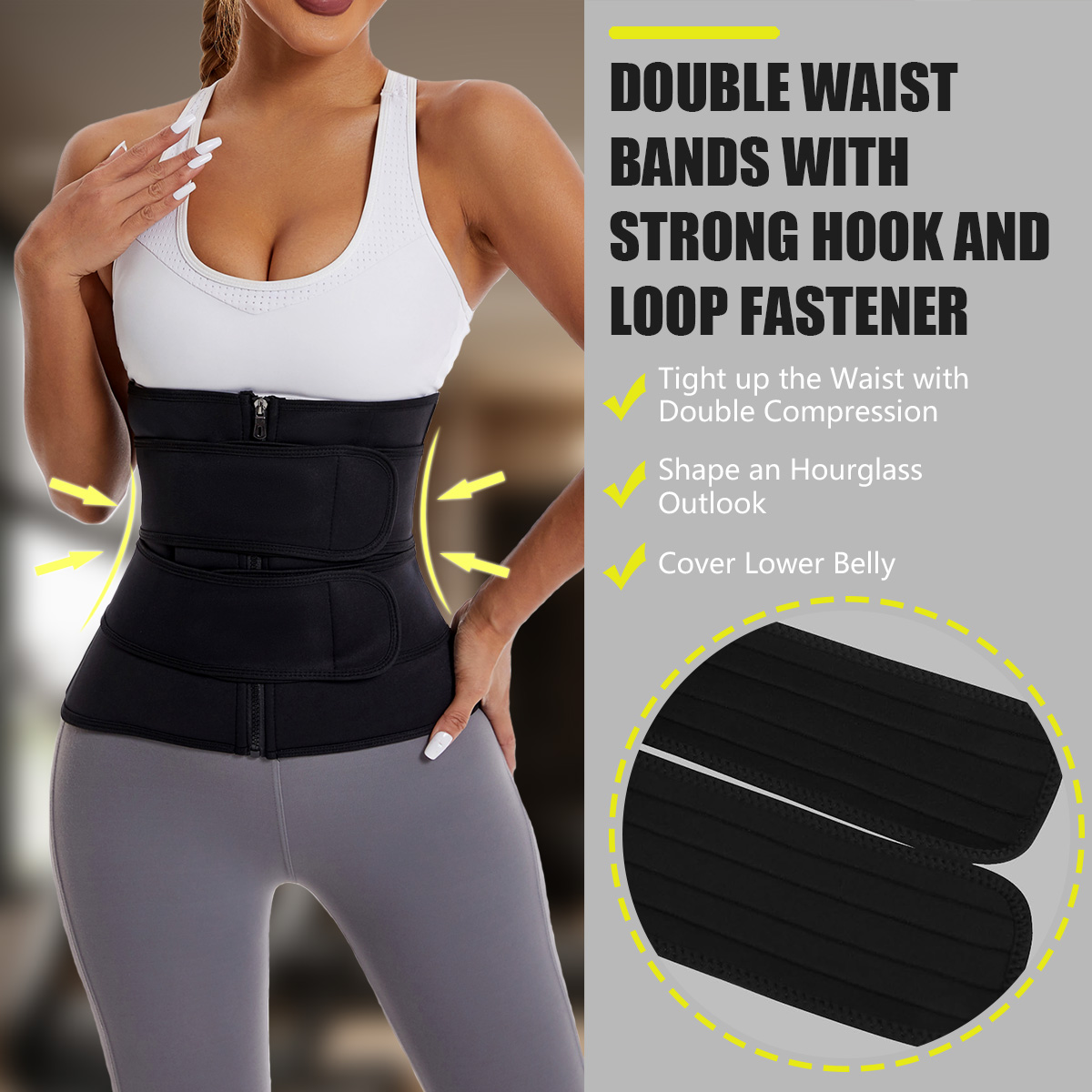 Dames tailletrainer riem met d - Rugged Sport Strap recensie en prijs