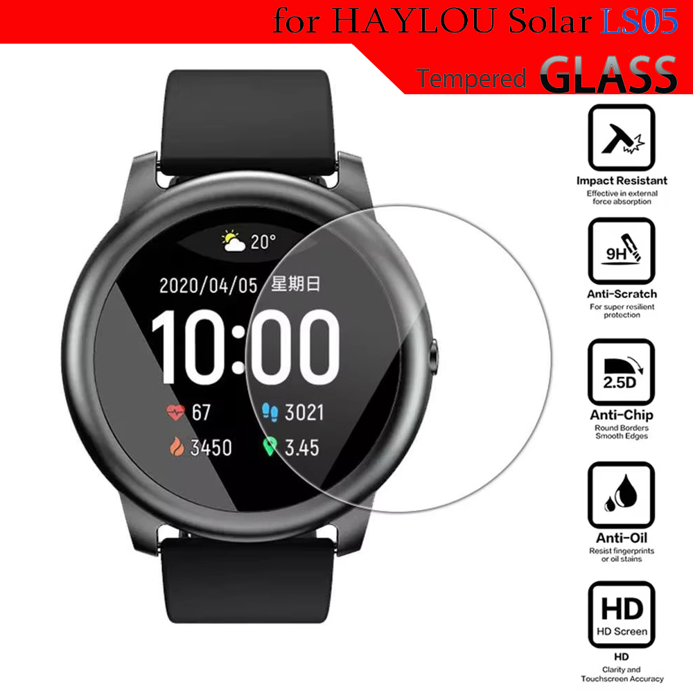 Gehard glas voor HayLou Solar  - Smart Watch Accessories recensie en prijs