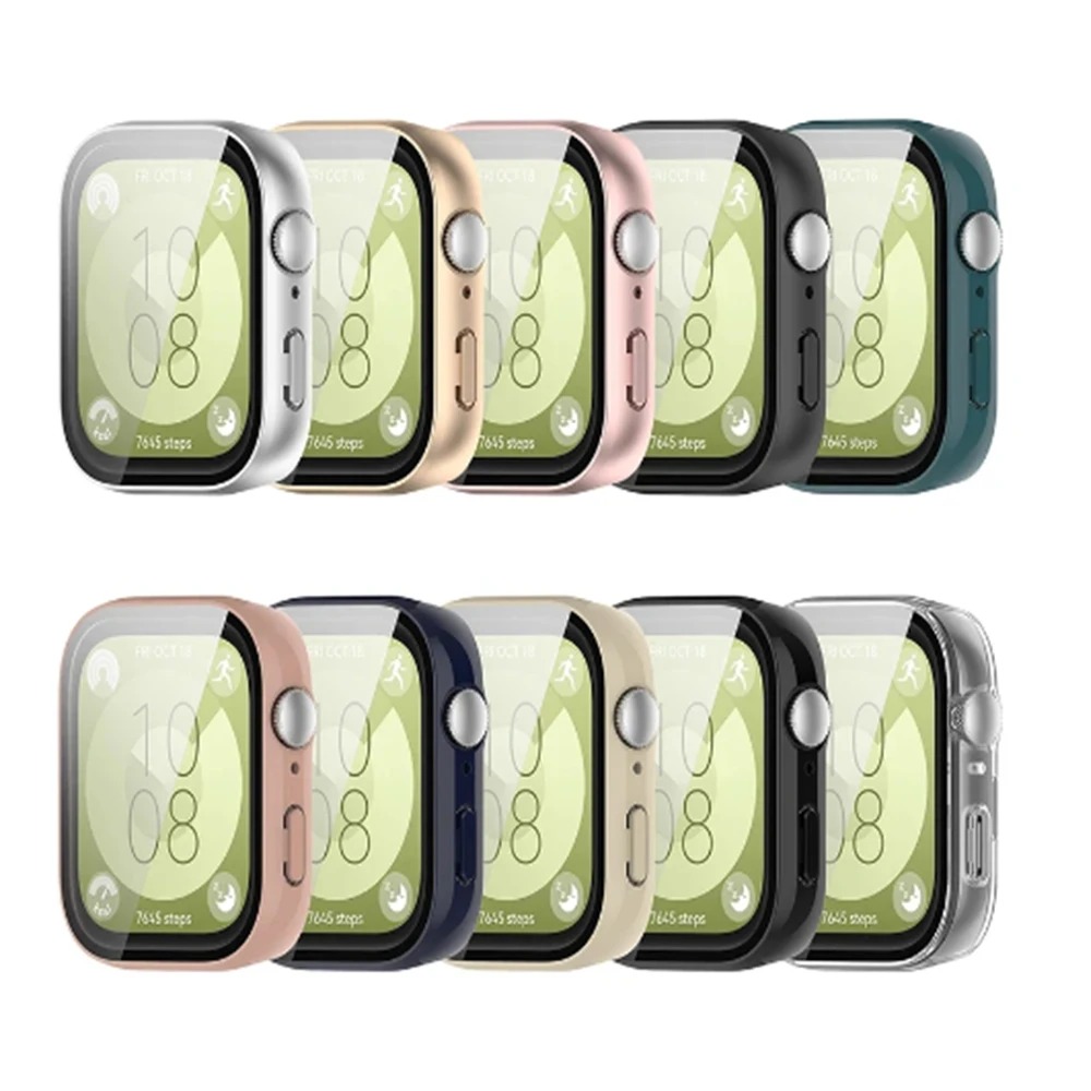 Glazen + Pc Case Voor Huawei H - Smartwatch Watch Accessories For Women recensie en prijs