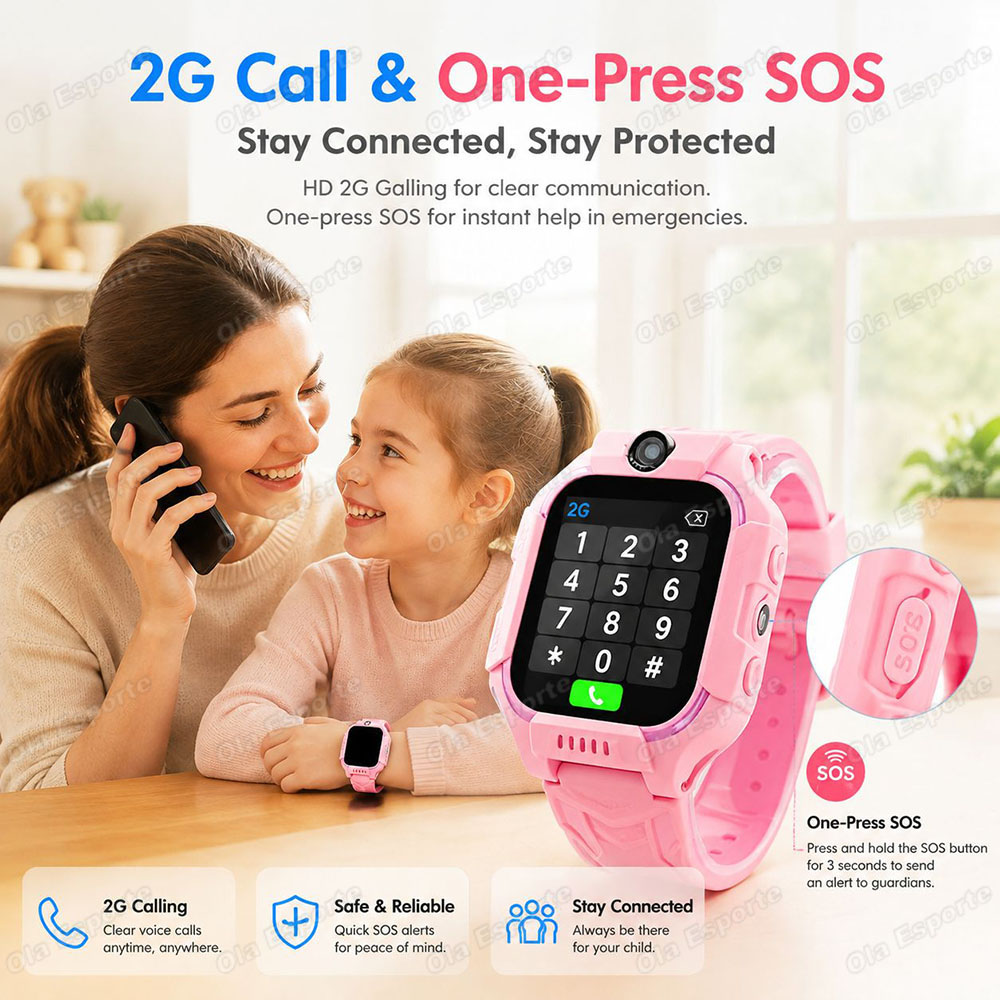 2026 Nieuw 5G Kinder GPS Smart - Android Smartwatch Accessories recensie en prijs