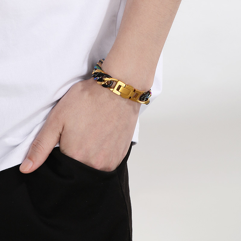 Kalen Hip Hop Kleurrijke Cubaa - Ceramic Link Bracelet recensie en prijs
