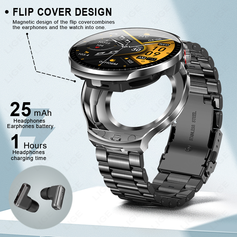 LUIK TWS 2-in-1 headset Smart  - Smartwatch Headset recensie en prijs