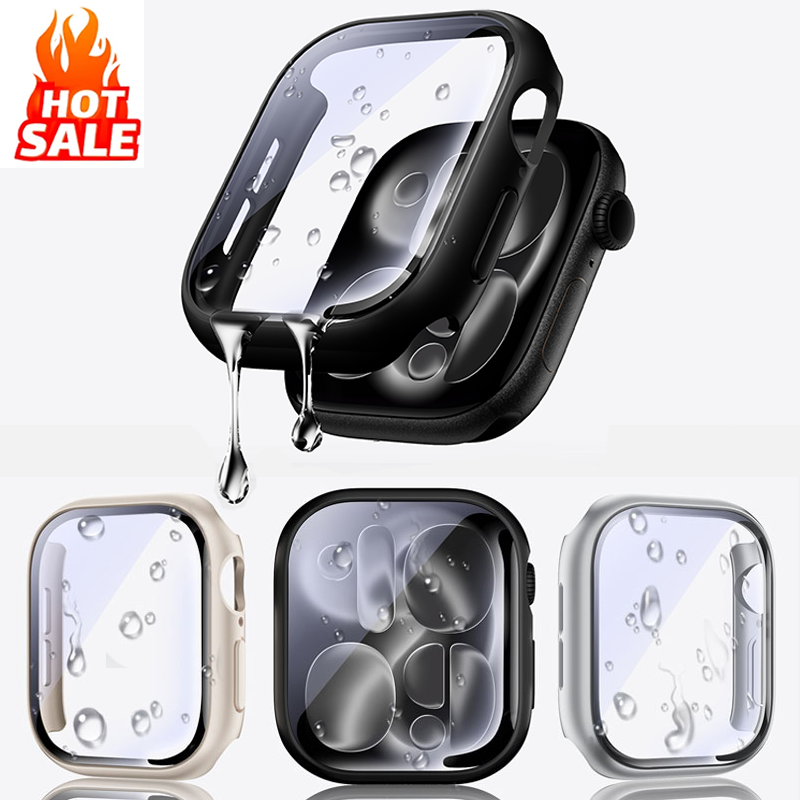 Gehard glas + cover voor Apple - Smartwatch Band Accessories recensie en prijs