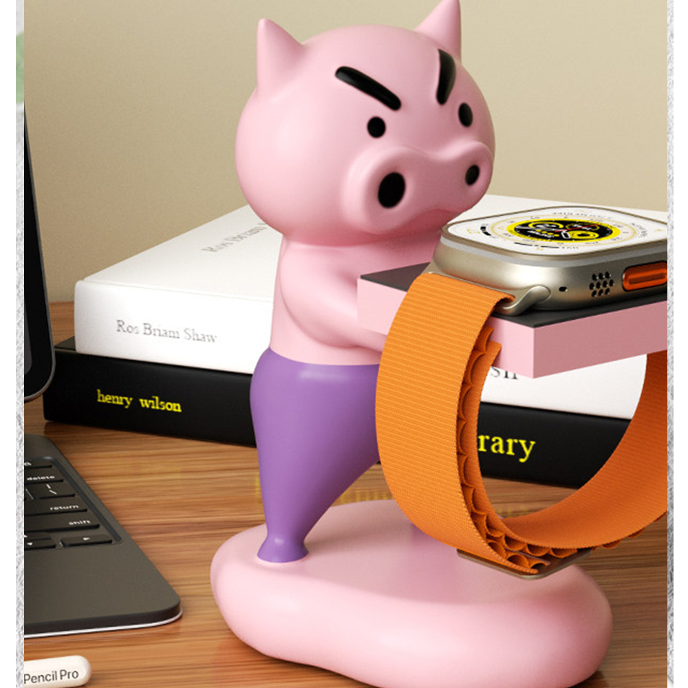 Leuke Cartoon Varken Opladerst - Smart Watch Accessories recensie en prijs